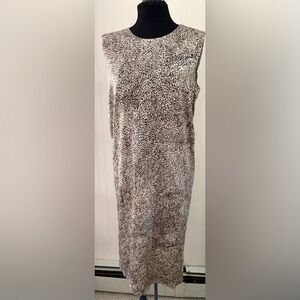 MaxMara Orense leopard print dress 12 NWT